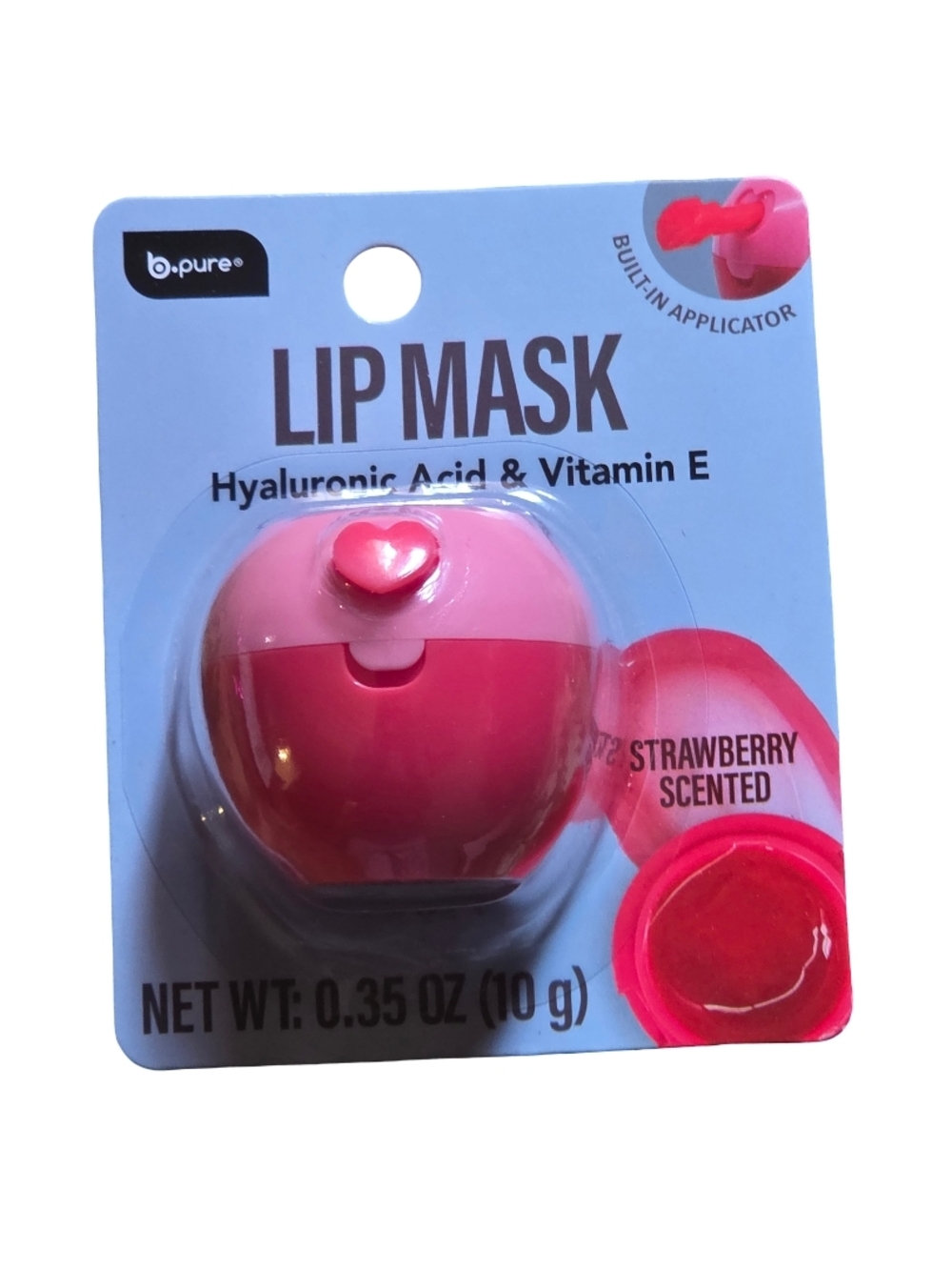 Pink Strawberry Lip Mask - Hydrating Lip Balm